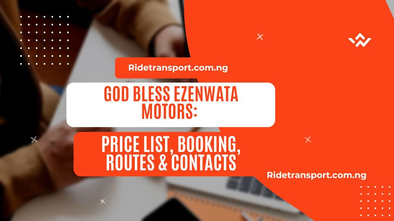 God Bless Ezenwata Motors